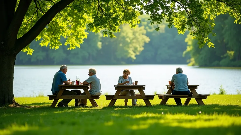 Pikniková zóna u Vranovské přehrady